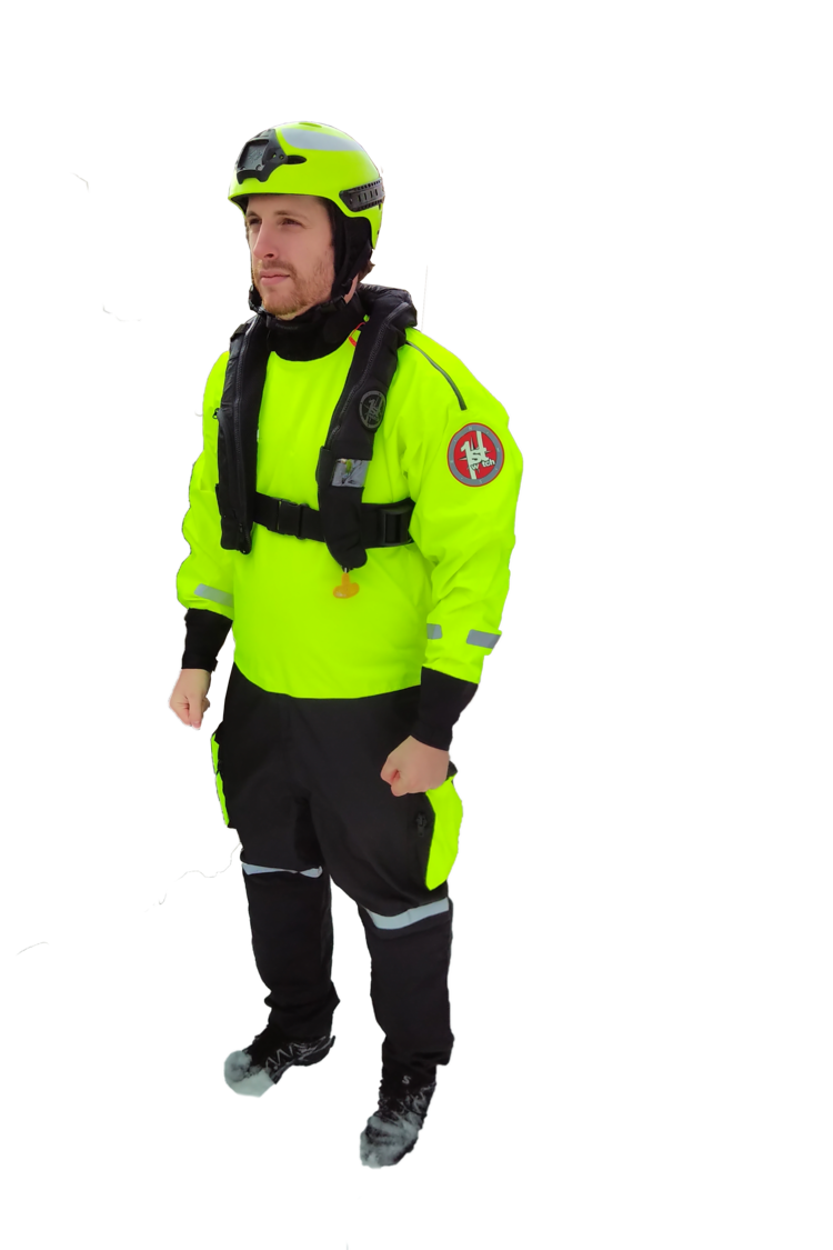 FRS-900 - Operator Suit "Stows-In-Bag"