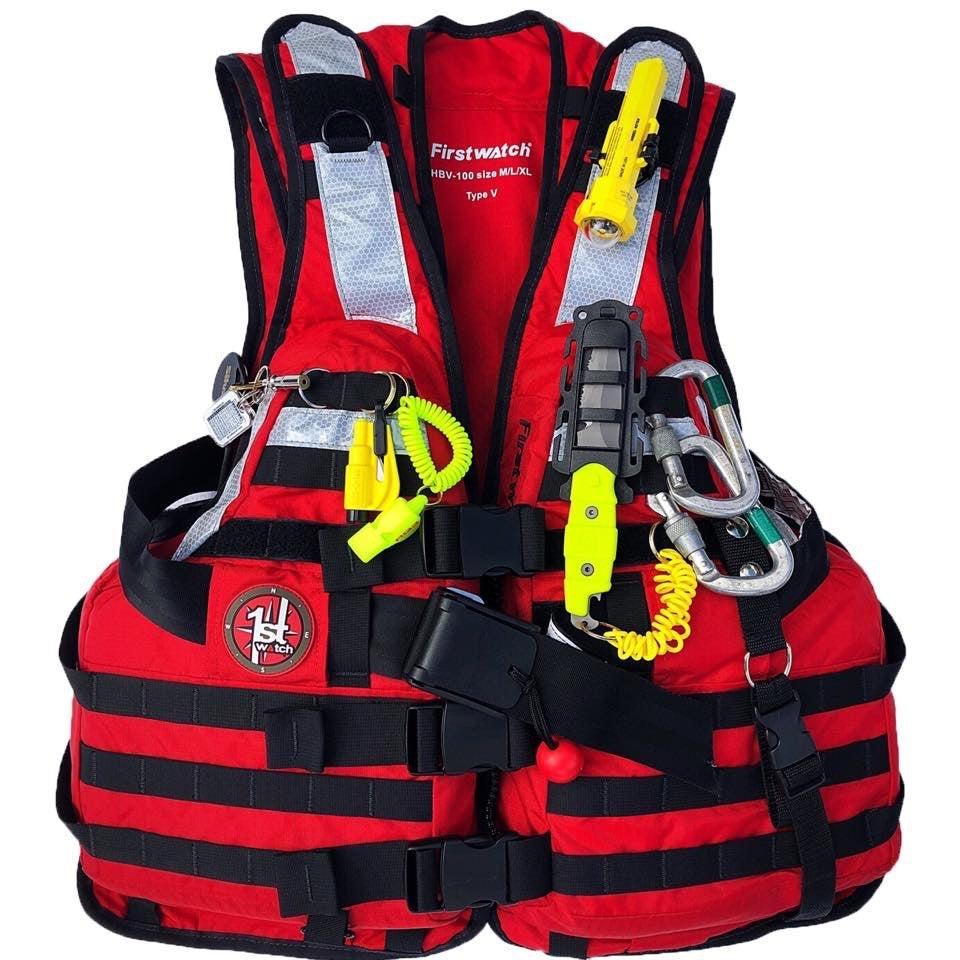 HBV-100 - High Buoyancy Vest (White Water Version)